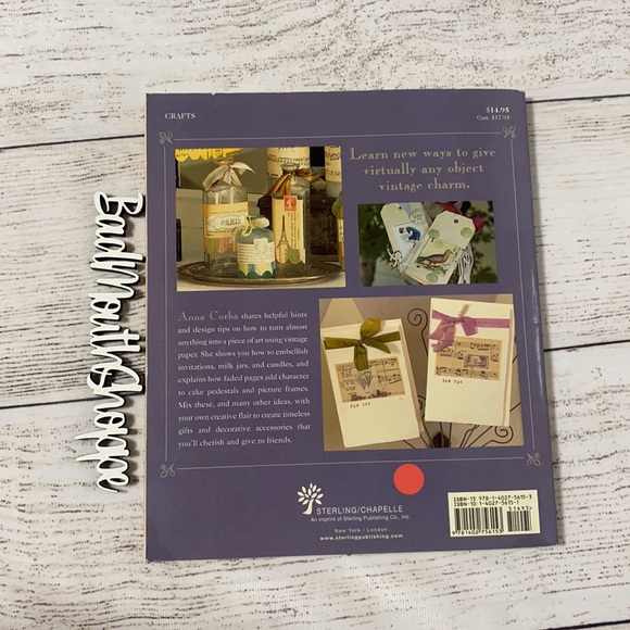 *Vintage Paper Crafts DIY Art Inspiration Book - Picture 5 of 5